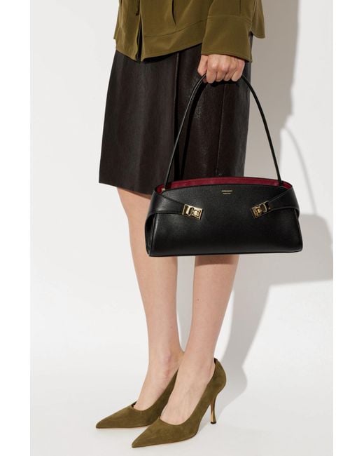 Ferragamo Black Hug Bag