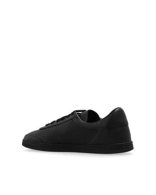 Dolce & Gabbana Black 'saint Tropez Portofino' Sneakers, for men