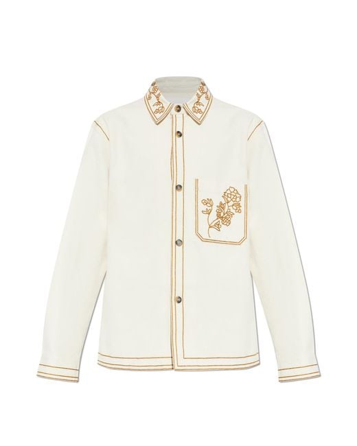 Isabel Marant White Jacket 'Rudy' for men