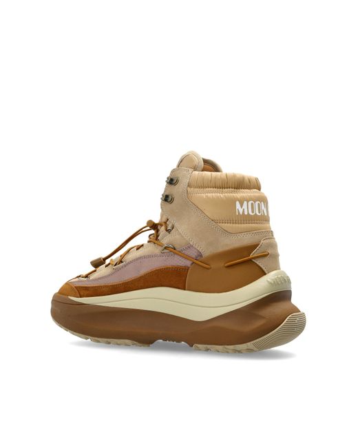 Moon Boot Brown 'Moon247' Snow Boots for men