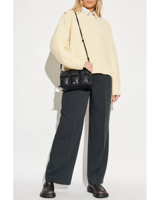 Ganni Natural Wool Sweater