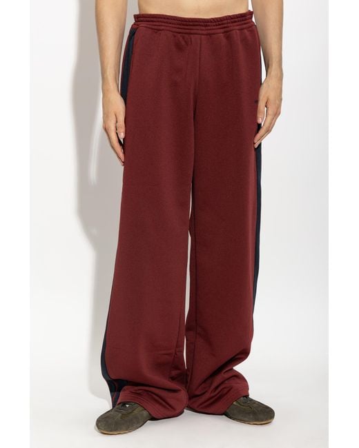 McQueen Red Sweatpants for men