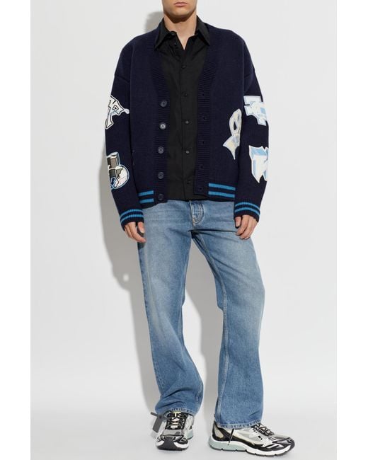Off-White c/o Virgil Abloh Black Shirt With Logo for men