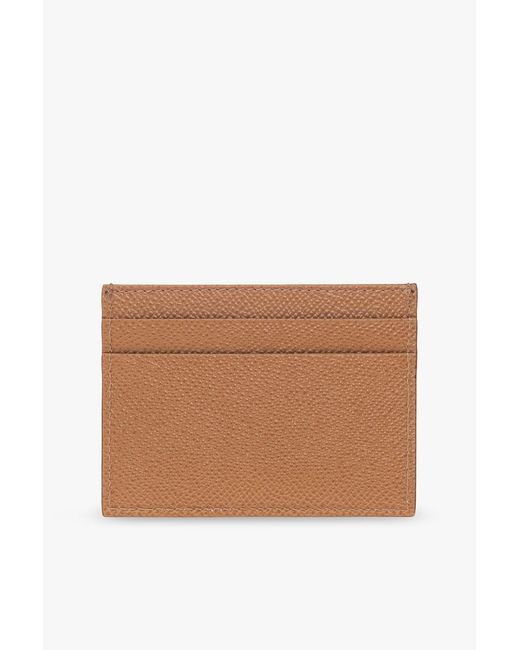 Dolce & Gabbana Brown Card Holder for men