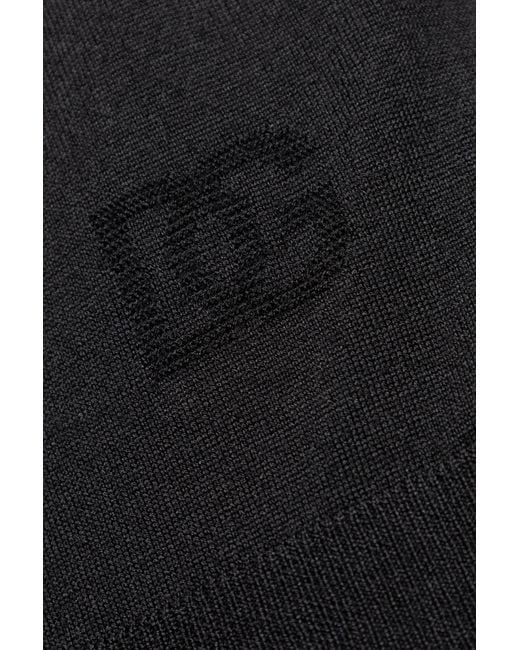 Dolce & Gabbana Black Wool Turtleneck, for men