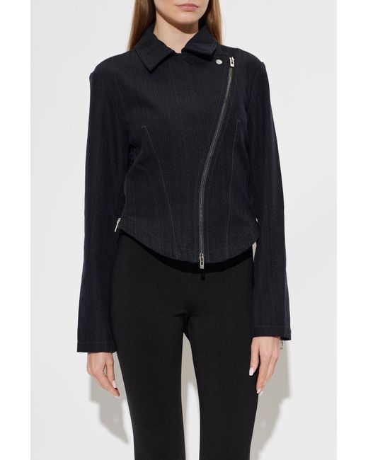 Alaïa Black Denim Jacket