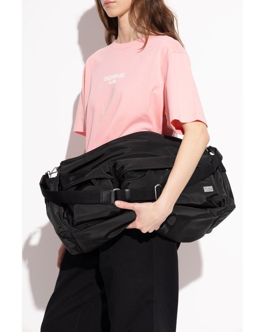 DIESEL Black Shoulder Bag 'Multi-Pkts' for men