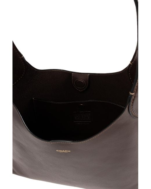 COACH Brown Shoulder Bag Brooklyn 28