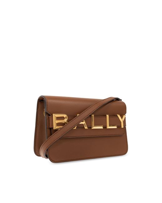 Bally Brown ' Spell' Shoulder Bag,