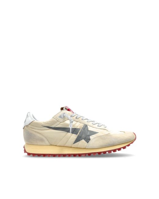 Golden Goose Deluxe Brand Natural Sports Shoes 'Running Marathon M77' for men