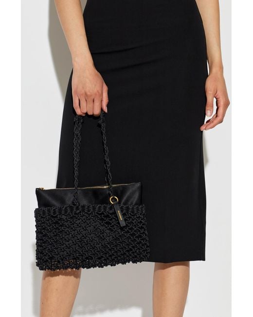 Jil Sander Black Tangle Bag