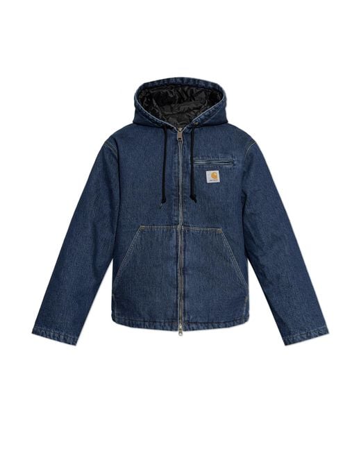 Carhartt Blue "Cleveland" Denim Jacket for men