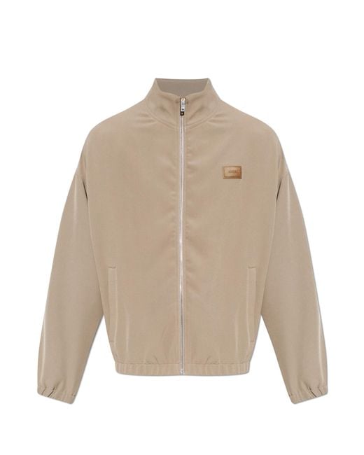 Amiri Natural Jacket With Stand-Up Collar for men