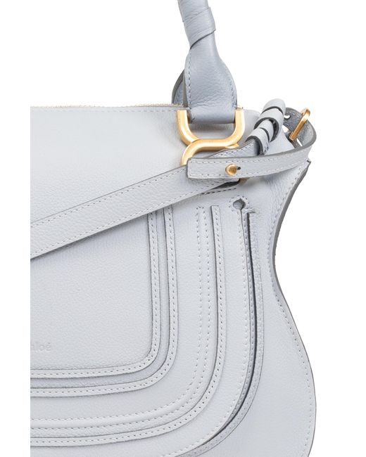 Chloé Gray ‘Marcie Medium’ Shoulder Bag, , Light