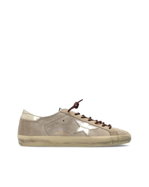 Golden Goose Deluxe Brand Brown 'Super Star Folded Lining All' Sports Shoes for men