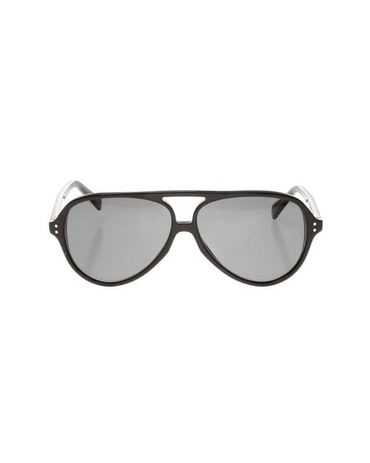 Céline Sunglasses Black for Men Lyst
