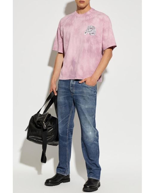 AllSaints Blue 'Bead' Trousers for men