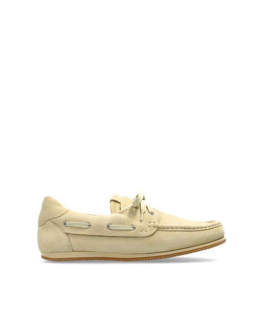 Jacquemus Blue Leather Shoes Les Batto for men