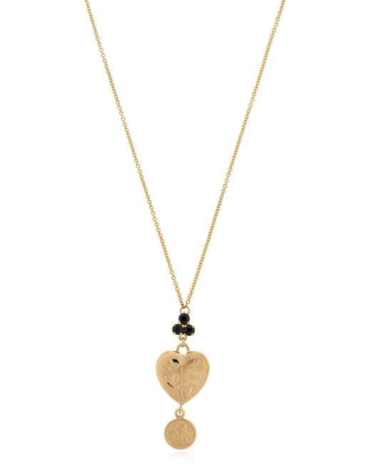 Dolce & Gabbana Metallic Necklace Made Of 18 Karat