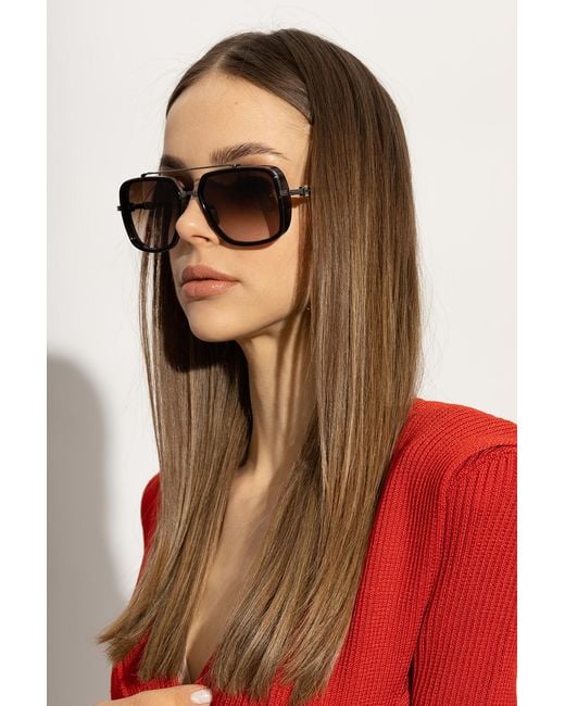 Balmain Black 'Officier' Optical Glasses