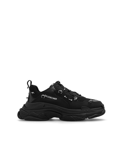 Balenciaga Black 'triple S' Sneakers, for men