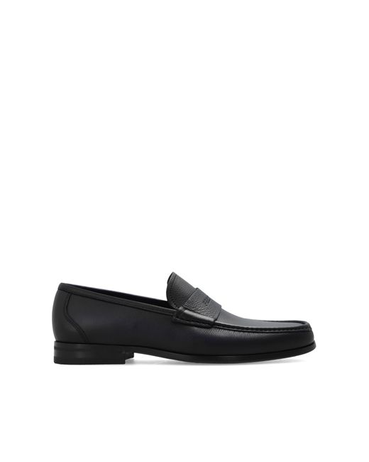 Ferragamo Black 'dupont' Loafers, for men