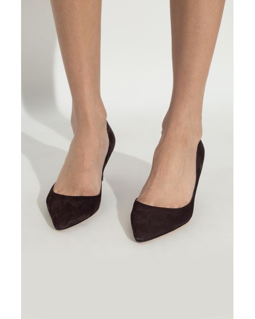Jimmy Choo Brown Suede Heeled Shoes "Romy"