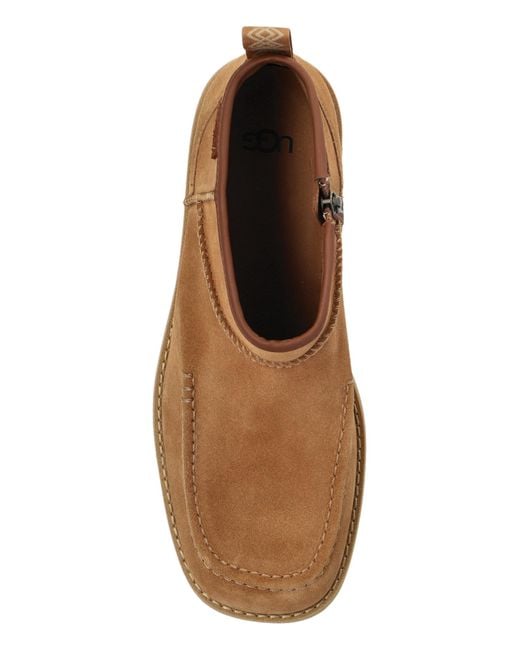 Ugg Brown Platform Ankle Boots "Cityfunc Ultra Mini"
