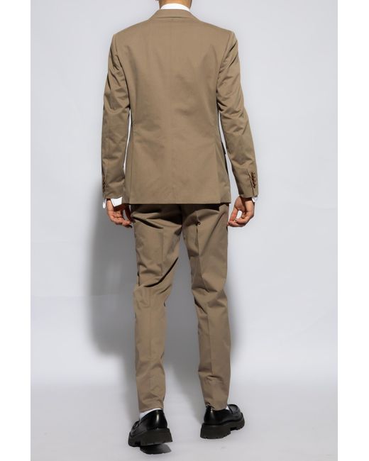 Brioni Natural Cotton Suit for men