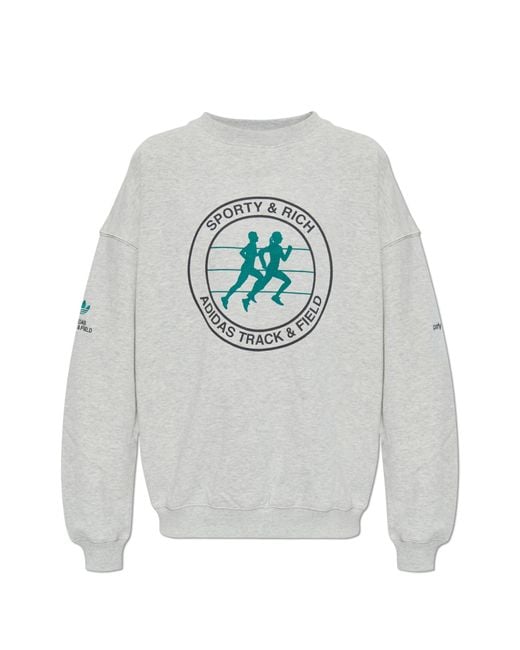 Adidas Originals Gray Adidas X Sporty & Rich