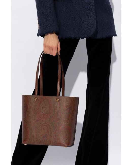 Etro Brown Shopper Bag,