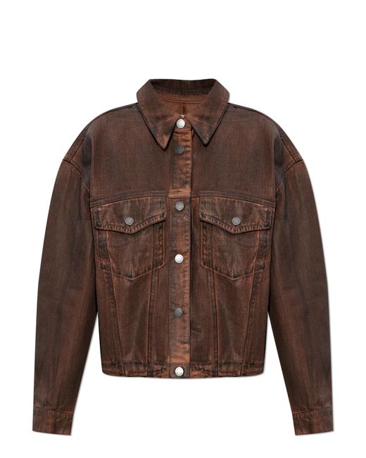 Gestuz Brown Denim Jacket 'Gzcellie'
