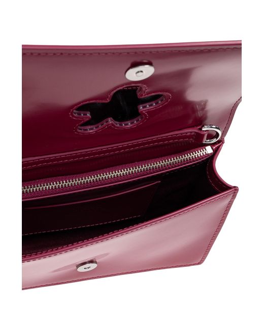 Marc Jacobs Black Handbag 'The Glam Mirror Mini Bag'