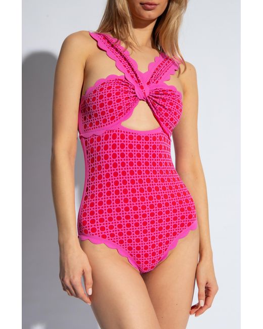 Marysia Swim Pink ‘East River’ One-Piece Swimsuit