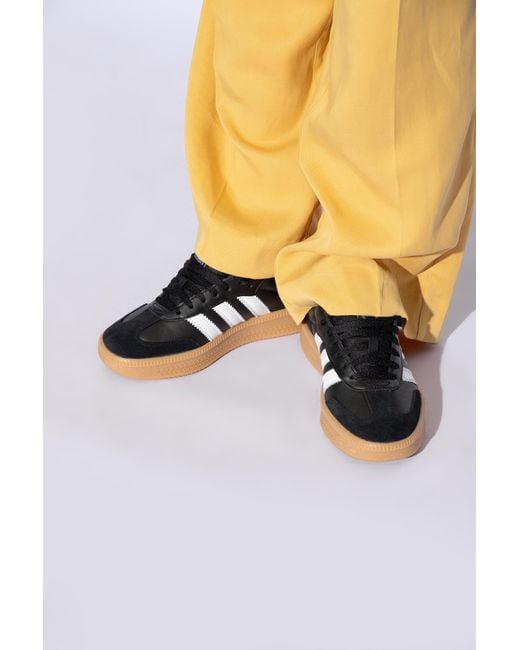 Adidas Originals Black 'samba Xlg' Sneakers,