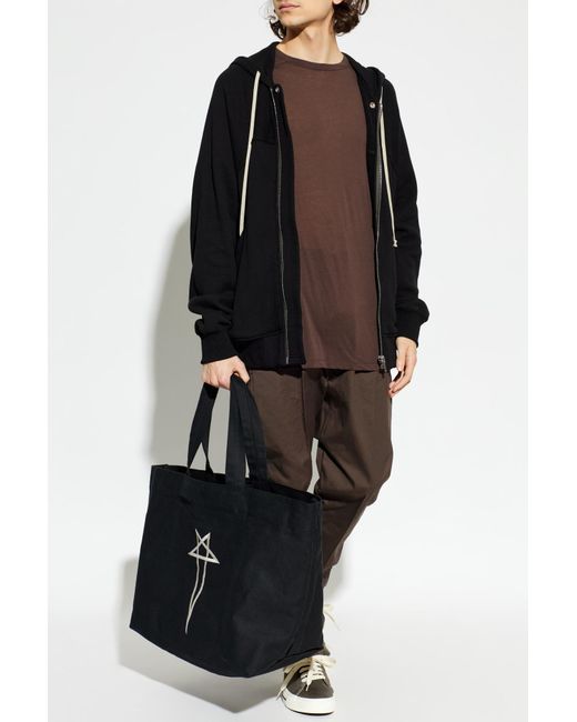 Rick Owens Brown Transparent T-Shirt for men