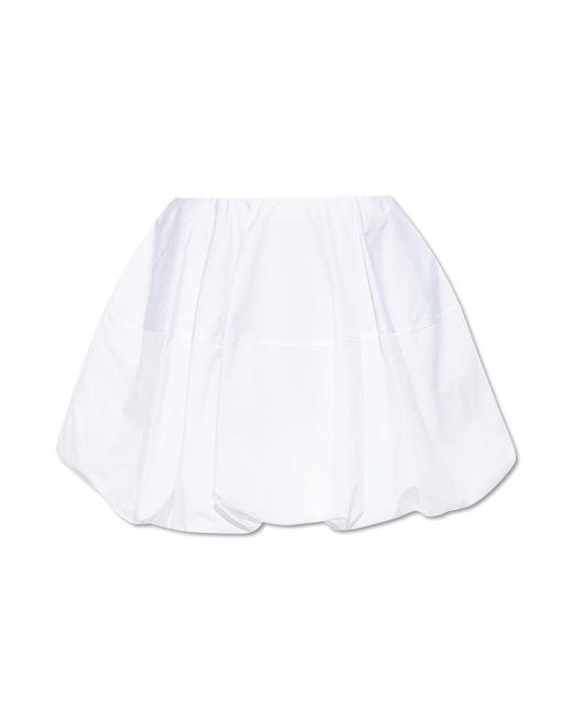 Alaïa White Bubble Skirt