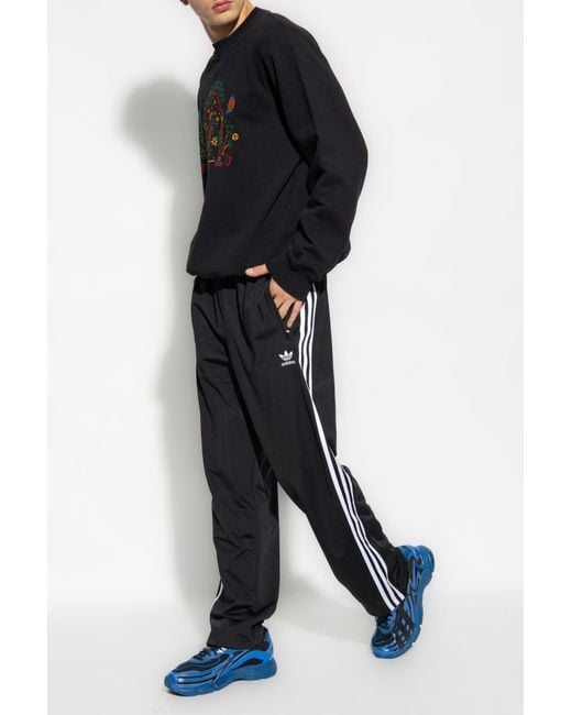 Adidas Originals Black Sweatpants With Logo for men