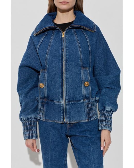 Balmain Blue Denim Jacket
