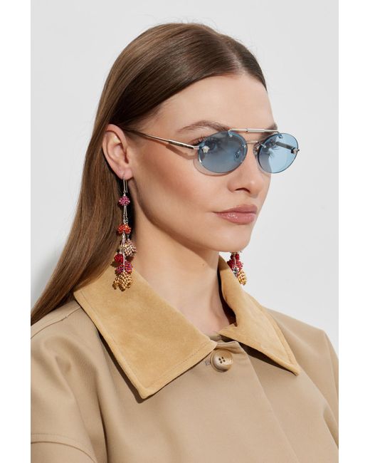 Versace Blue Sunglasses