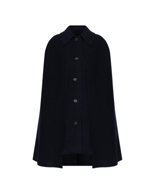 Totême Blue Wool Coat