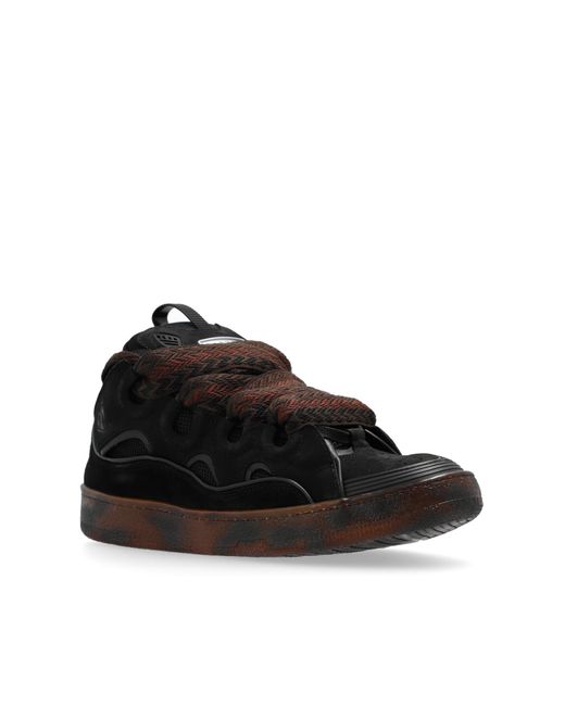 Lanvin Black 'curb' Sneakers,