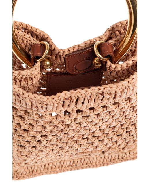 Chloé Orange Handbag "Summer Banana Mini"