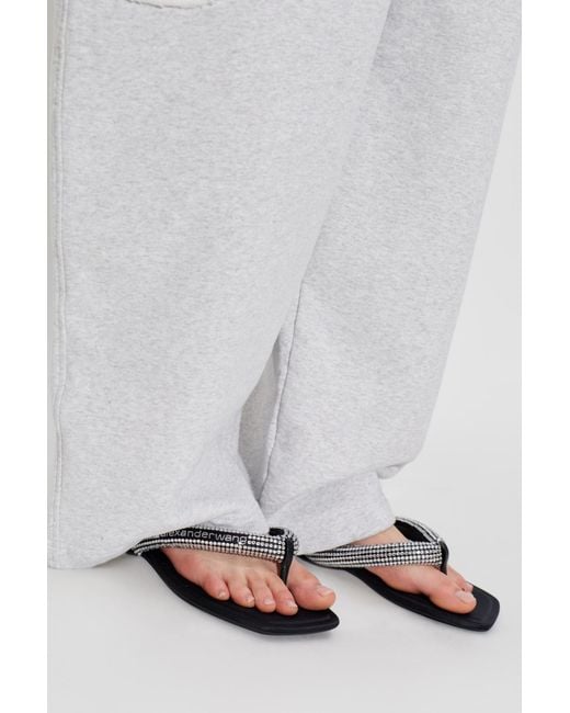 Alexander Wang Gray 'Jenna' Slides