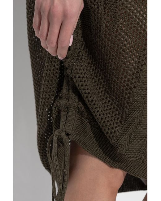 DSquared² Brown Cotton Dress