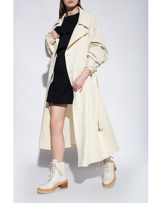 See By Chloé 'mahalia' Heeled Ankle Boots in White | Lyst