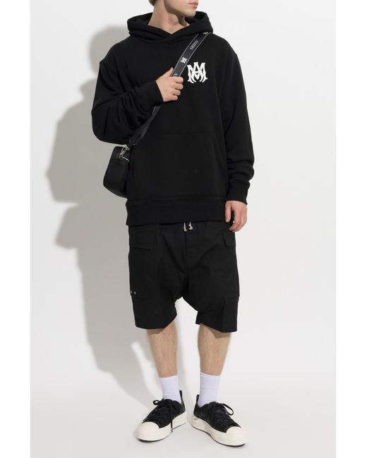 Amiri Black Sweatshirt With Logo for men
