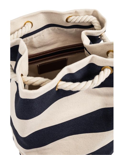 Paul & Shark Blue Backpack With Logo for men
