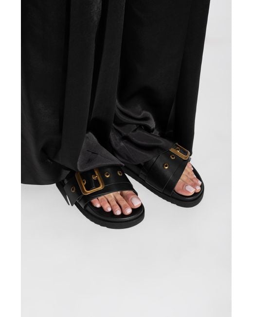 AllSaints Black 'Ellie' Slides