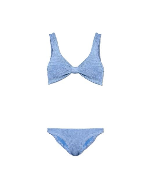 Paramidonna Blue Two-Piece Swimsuit "Salma"